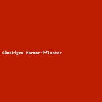 Günstiges Marmor-Pflaster