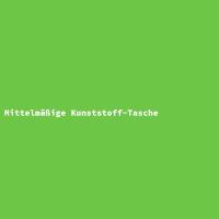 Mittelmäßige Kunststoff-Tasche