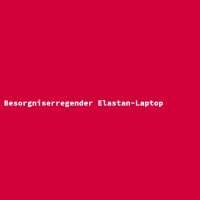 Besorgniserregender Elastan-Laptop