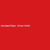Geschmeidiger Eisen-Stuhl