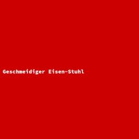 Geschmeidiger Eisen-Stuhl