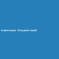 Praktischer Polyamid-Stuhl