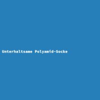 Unterhaltsame Polyamid-Socke