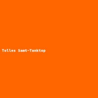 Tolles Samt-Tanktop