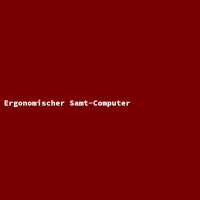 Ergonomic Velvet Computer